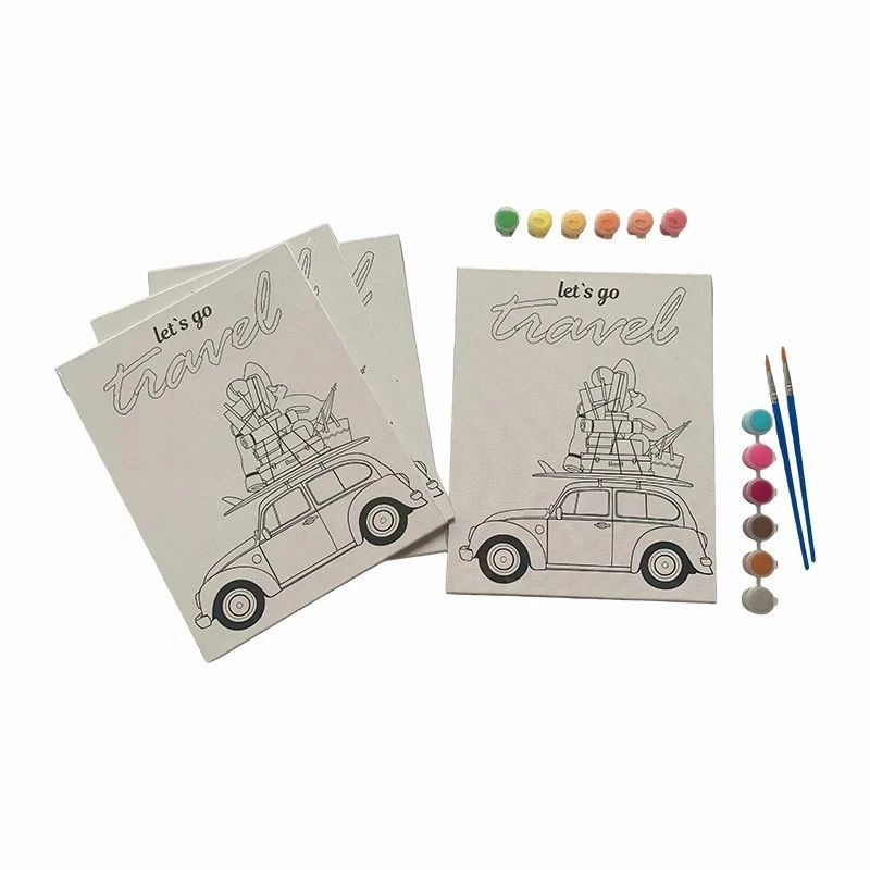Color Printed Canvas Drawing Board